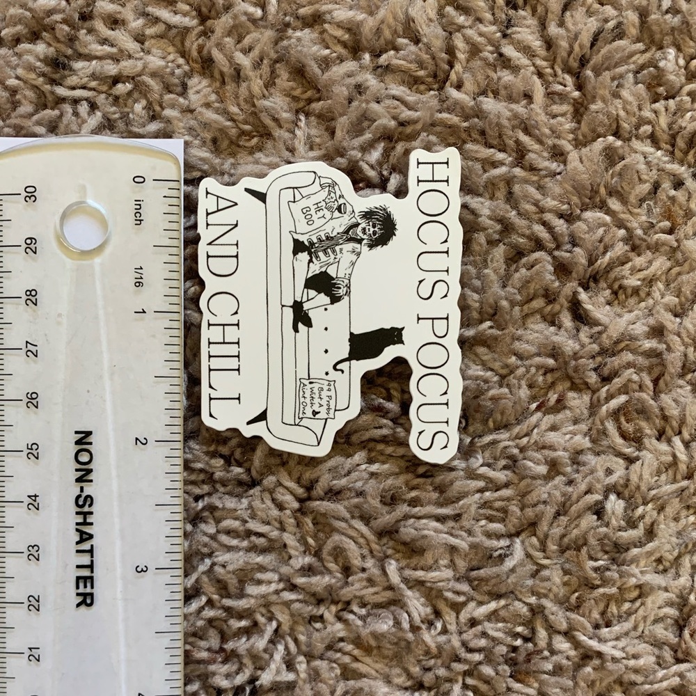 6/$12 🎃 Hocus Pocus Vinyl Sticker Matte - Picture 2 of 2